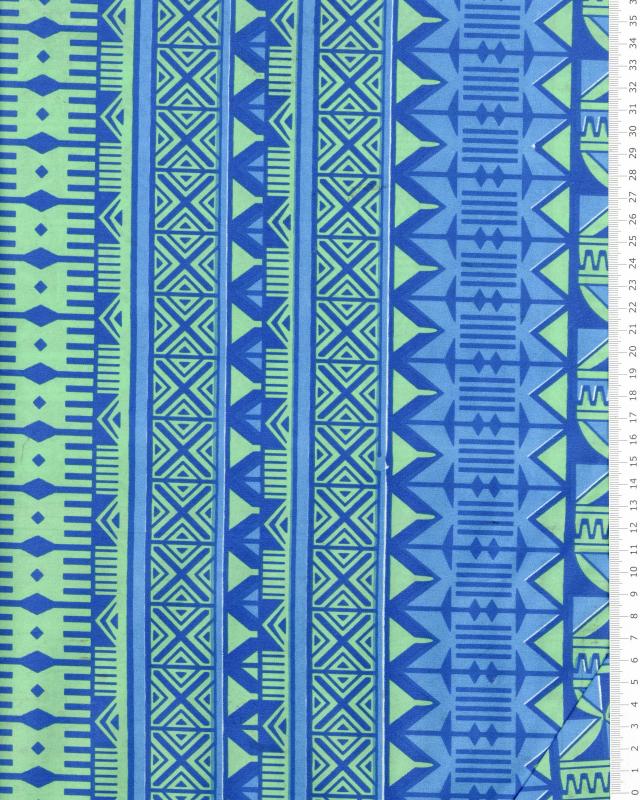 Polynesian fabric TURE Blue - Tissushop